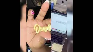 Custom made Bamboo Name Earrings