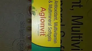 #aglonvit#multivitamin #multimineral #pharmcist