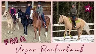 FMA Unser REITURLAUB I Mit Philipp in den Schnee I Reiten im Aldiana Club Ampflwang