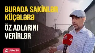 Hövsan sakinləri qaranlıq və adsız küçələrdən şikayətçidir – APA TV
