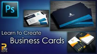 How to make Professional Business Card in Photoshop | Pro Edits Free Photoshop Tutorials.