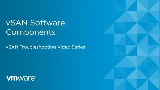 vSAN Software Components