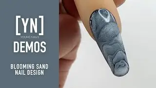 Young Nails Nail Demo - Blooming Sand Nail Design - Acrylic/Gel Nails