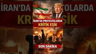 Iran Protests Reach Critical Point. Trump A&ccedil;ıklaması Sonrası İran&rsquo;da Alarm.🌍🌍