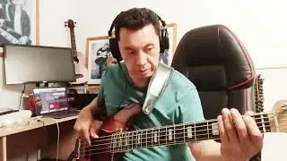 Bass Cover - Max Stowers - The 8-Bit Big Band version of Dolphin Shaols Mario Kart