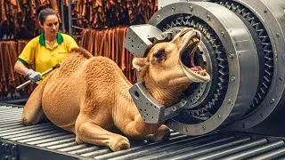 Shocking Reveal: How Camel Hides Are Processed for the Luxury Market