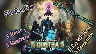 RAP MOBA - 5 CONTRA 5 - (RAP DE LOS JUEGOS COMPETITIVO DE MOBA) 5 ROLES
