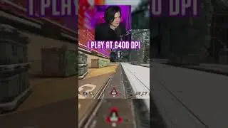 Playing with 6400 DPI In APEX Legends | #shorts