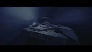 The - Mandalorian - Imperial Light Cruiser (Class 546 Ship) Scenes