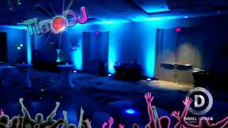 TimoDJ: D&eacute;cor (Uplighting #18) Bat Mitzvah (Hotel Derek - Houston, TX)