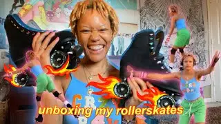 UNBOXING MY ROLLERSKATES + TESTING THEM OUT 🛼🤭