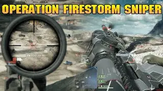 Battlefield 6: 4 Minutes of sniping on Operation Firestorm