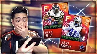 UNREAL 116 OVR LIMTED BOSS FLASHBACKS!! MADDEN MOBILE 18 FLASHBACK BUNDLE OPENING!!