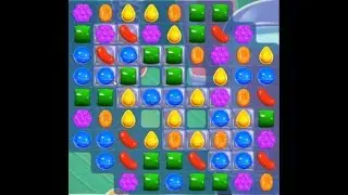 Candy Crush Saga Level 13 три в ряд логика