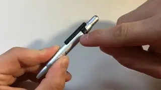 Fisher Telescoping Space Pen with 400 Series Clip Mod