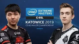 CS:GO Highlight - G2 vs. Tyloo [Dust2] Map 2 Ro5 - Challengers Stage - IEM Katowice 2019