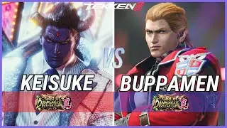 Tekken 8 | Buppamen (Steve) Vs Keisuke (Kazuya) | High Level Gameplay