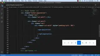 007 Angular Project   Pagination   Enhance HTML template to use Pagination Component 157