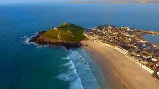 Cornwall, St Ives Drone Footage