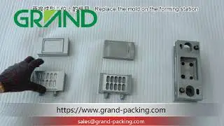 How to change the mold of DPP80 blister packing machine step by step