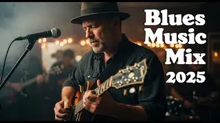 Nighttime Blues 2025 | Reflective Guitar Solos & Soulful Rhythms
