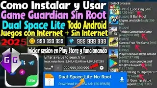 Как установить и использовать Game Guardian на Dual Space Lite без рут-прав для любого устройства...