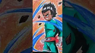 rock Lee drawing | #viral #art #anime #rocklee ##naruto