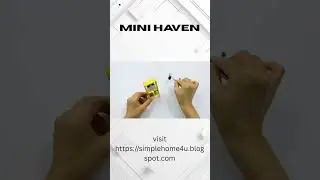 🌸✨ MiniHaven | DIY Doll House Kit 3D Puzzle with Furniture 🏡🎀