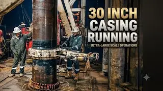 Onshore Drilling: Running 30-Inch Conductor Casing🔥