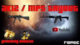 AK12 and MP5 Tryout + Giveaway Result | Bullet Force
