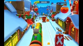 Talking Tom Gold Run - Christmas Side World