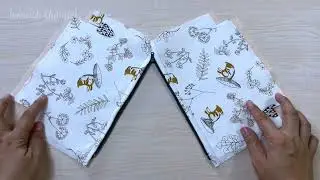 Diy Easy Pouch with Zipper | Easy Sewing Tutorial | Easy Daily Use Bag Make At Home