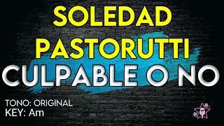 Soledad Pastorutti - Culpable O No - Karaoke Instrumental