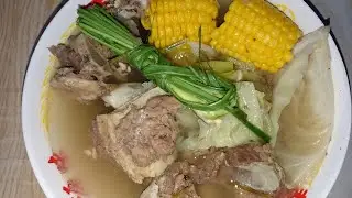 Nilagang baka with tanglad or lemon grass bicol style