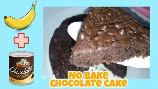 Eggless | No Bake | Choco Banana Moist Cake | Kusina ni Angel