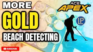 GOLD RING Garrett Apex | Beach Detecting (south coast detecting)