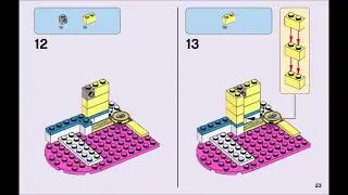 Lego Friends 41329 - Olivias's Deluxe Bedroom - Building Instructions