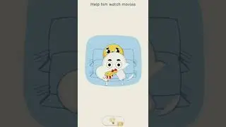 Delete Puzzle: Erase One Part 🔥Help him watch movies 🌝☁️🍿#shorts #youtube #youtubeshorts
