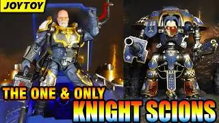 Joytoy Exclusive! KNIGHT SCIONS from Imperial Knight 1/18 Warhammer action figure review & unboxing