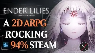 Ender Lilies: Gorgeous 2D Hand-Drawn Metroidvania ARPG Gameplay Overview (PS5 in Q3)