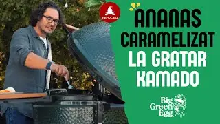 @ChefFlorinDumitrescu7 prezinta reteta pentru ananas caramelizat gatit la gratarul Big Green Egg 🔥