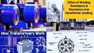 Effect of winding resistance & Reactance over transformer