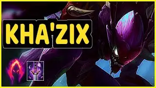 KHA'ZIX VS VIEGO - 8/4/1 KDA JUNGLE GAMEPLAY EMERALD II
