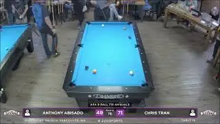 ANTHONY ABISADO vs CHRIS TRAN - SILVER STAR SALOON - TABLE 19 | EvoSports