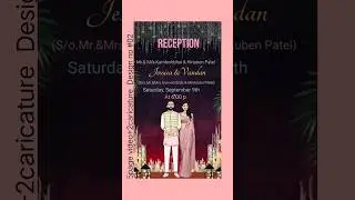 customize wedding invitation video 🤵👰 #viralshort #wedding #invitationvideo #shorts