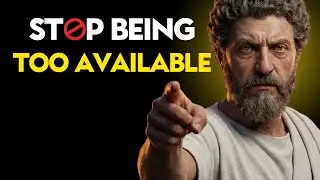 People Start Disrespecting You When You Become Too Available | Stoic Philosophy