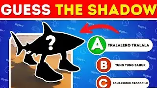 GUESS THE BRAINROT BY SHADOW! 👤🌀