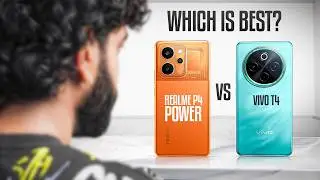 The Ultimate Battery Battle ⚡ Realme P4 Power vs vivo T4