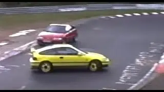 Big Honda fail compilation Nordschleife Touristenfahrten Part 1