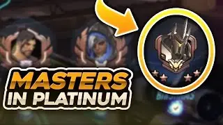 MASTERS in PLATINUM LEVEL! | Overwatch